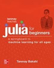 Tanmay Teaches Julia for Beginners, cover